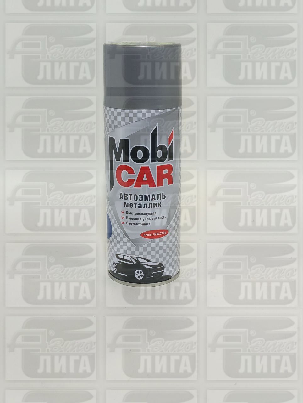 спрей MobiCar цвет 448 Расподия/металлик 520мл