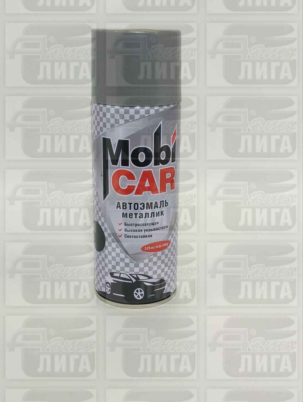 спрей MobiCar цвет 602 Авантюрин/металлик 520мл