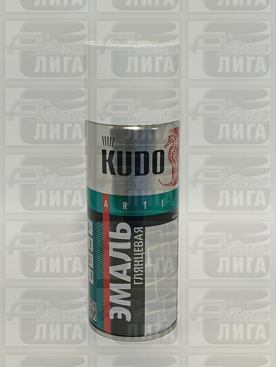 Спрей белый глянцевый KUDO KU1001 520мл