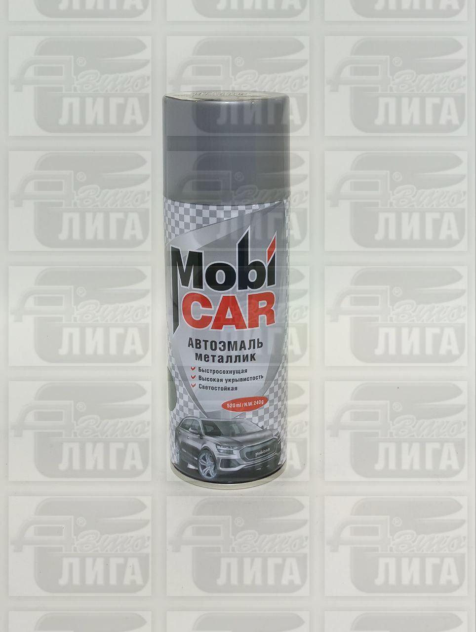 спрей MobiCar цвет 630 Кварц/металлик 520мл