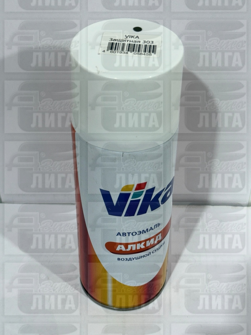 Автоэмаль алкидная в аэрозольном баллоне "Vika"Цвет хаки №303" 520 мл