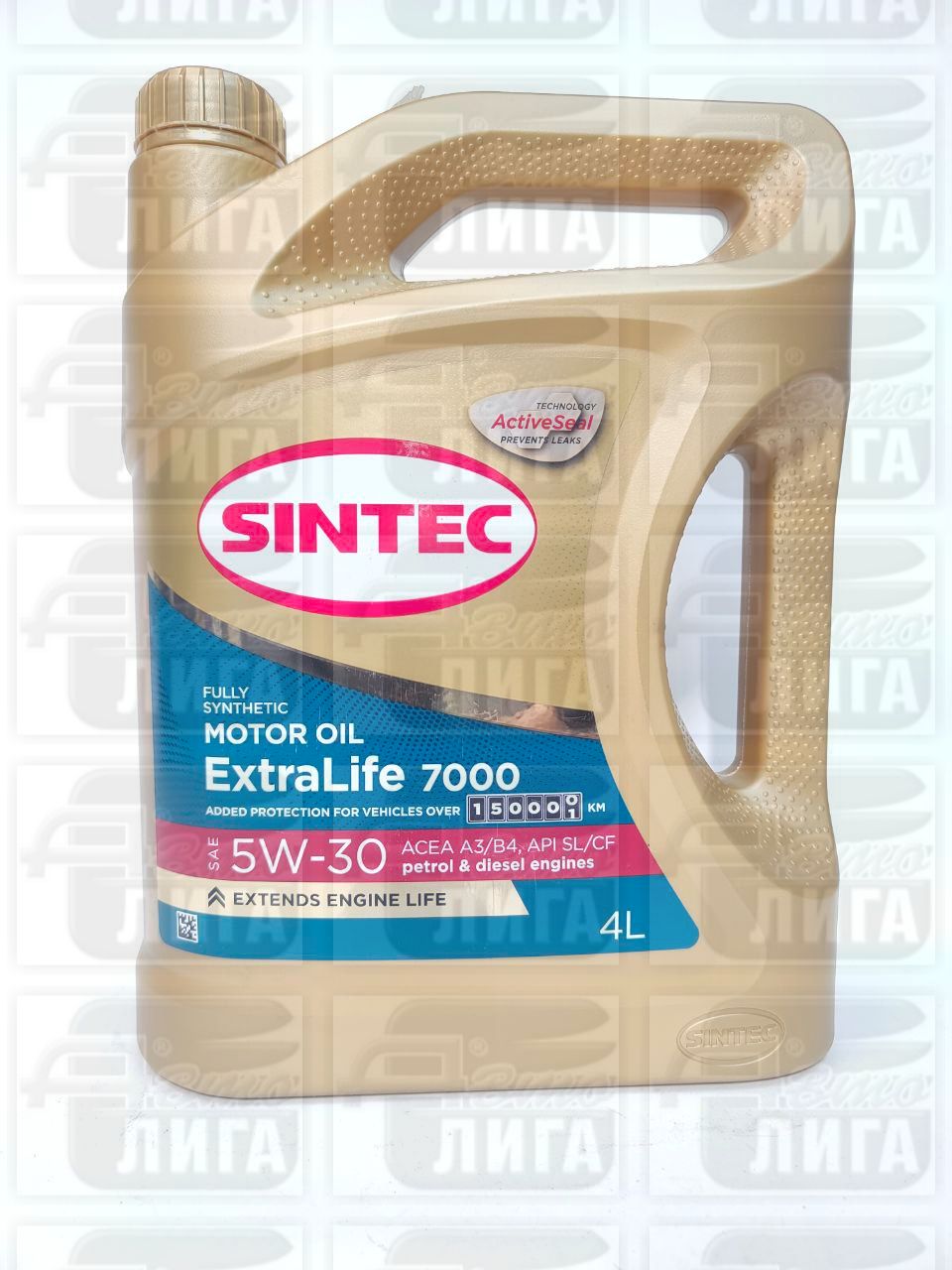 Масло моторное Sintec Extralife 7000 5W-30 4л