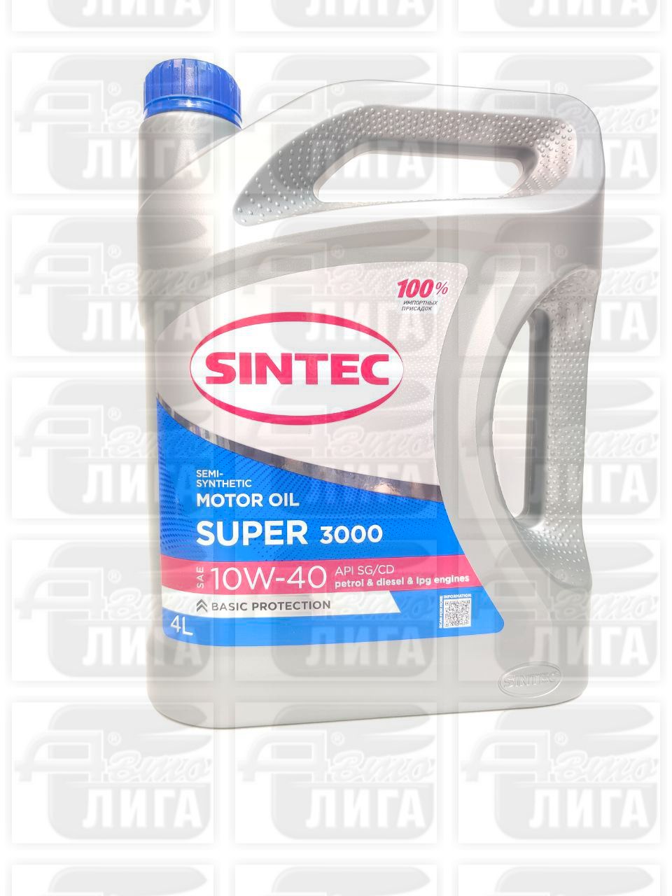 Масло моторное Sintec Super 3000 10W-40 4л