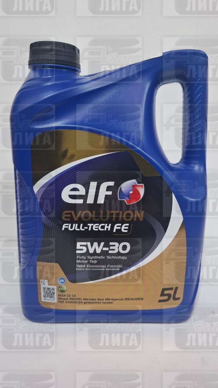 Масло моторное Elf Evolution Full-Tech FE 5W-30 5л