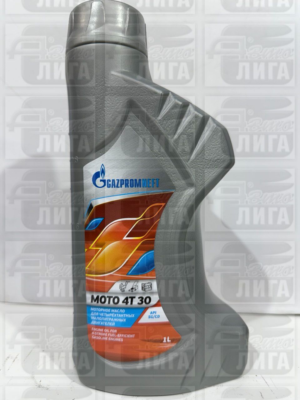 Масло моторное Gazprom Moto 4T 30 1л.