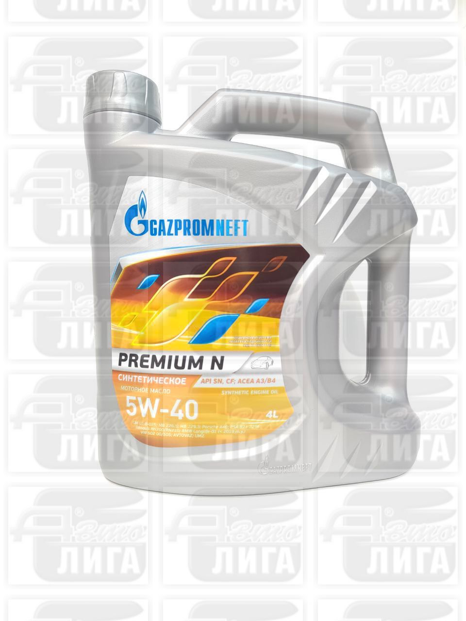 Масло моторное Gazpromneft Premium N 5W-40 4л