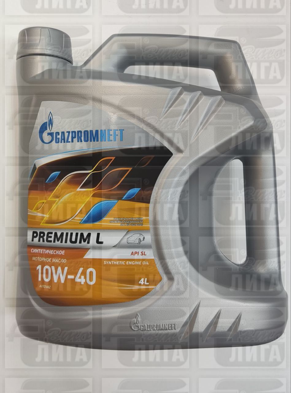 Масло моторное Gazpromneft Premium L 10W-40 SL/CF 4л 253142211