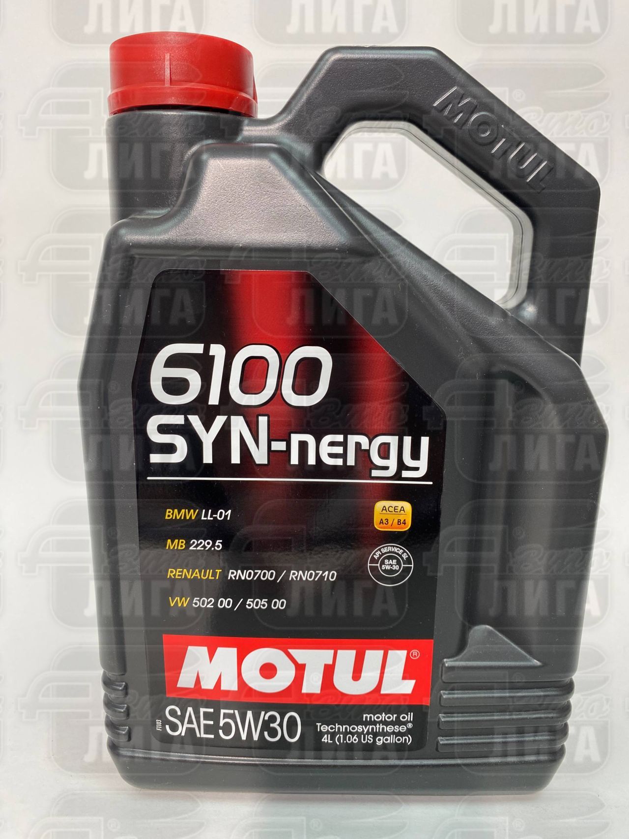 Масло моторное Motul 6100 Syn-nergy 5W-30 4л 107971