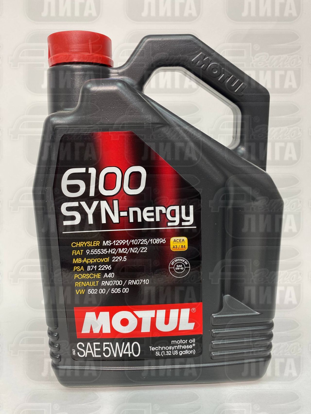 Масло моторное Motul 6100 Synergie+ 5W-40 5л