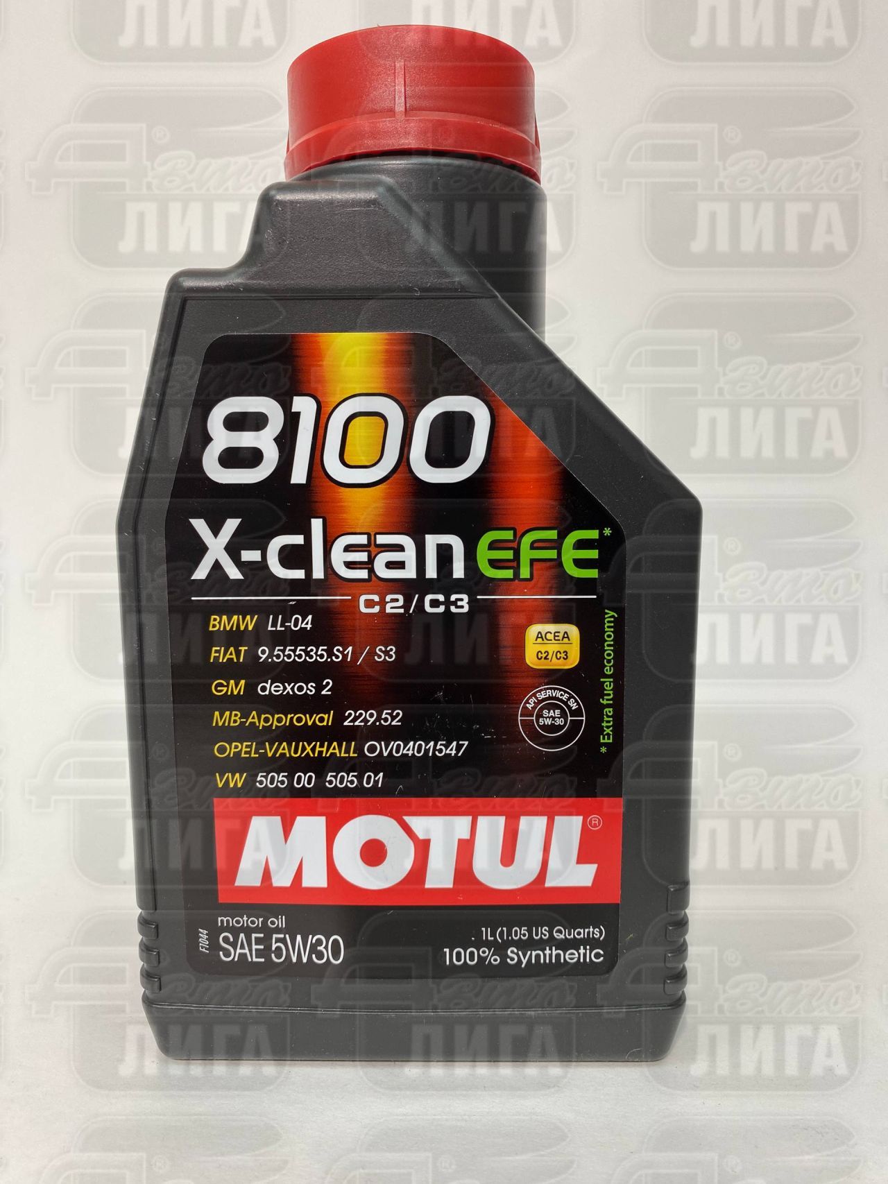 Масло моторное Motul 8100 X-clean EFE 5W30 1 литров 109470