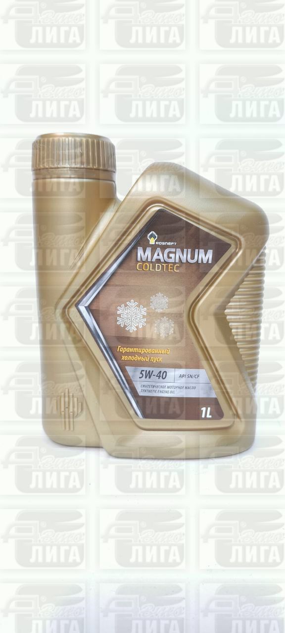 Масло моторное Rosneft Magnum Coldtec 5W-40 1л 40813832