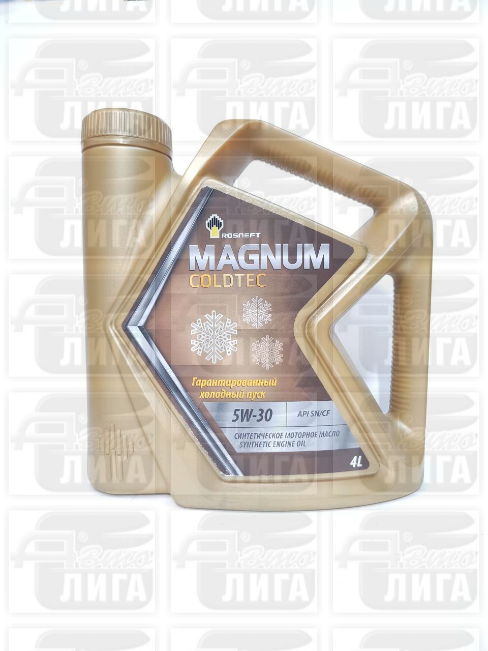 Масло моторное Rosneft Magnum Coldtec 5W-30 4л 40813242