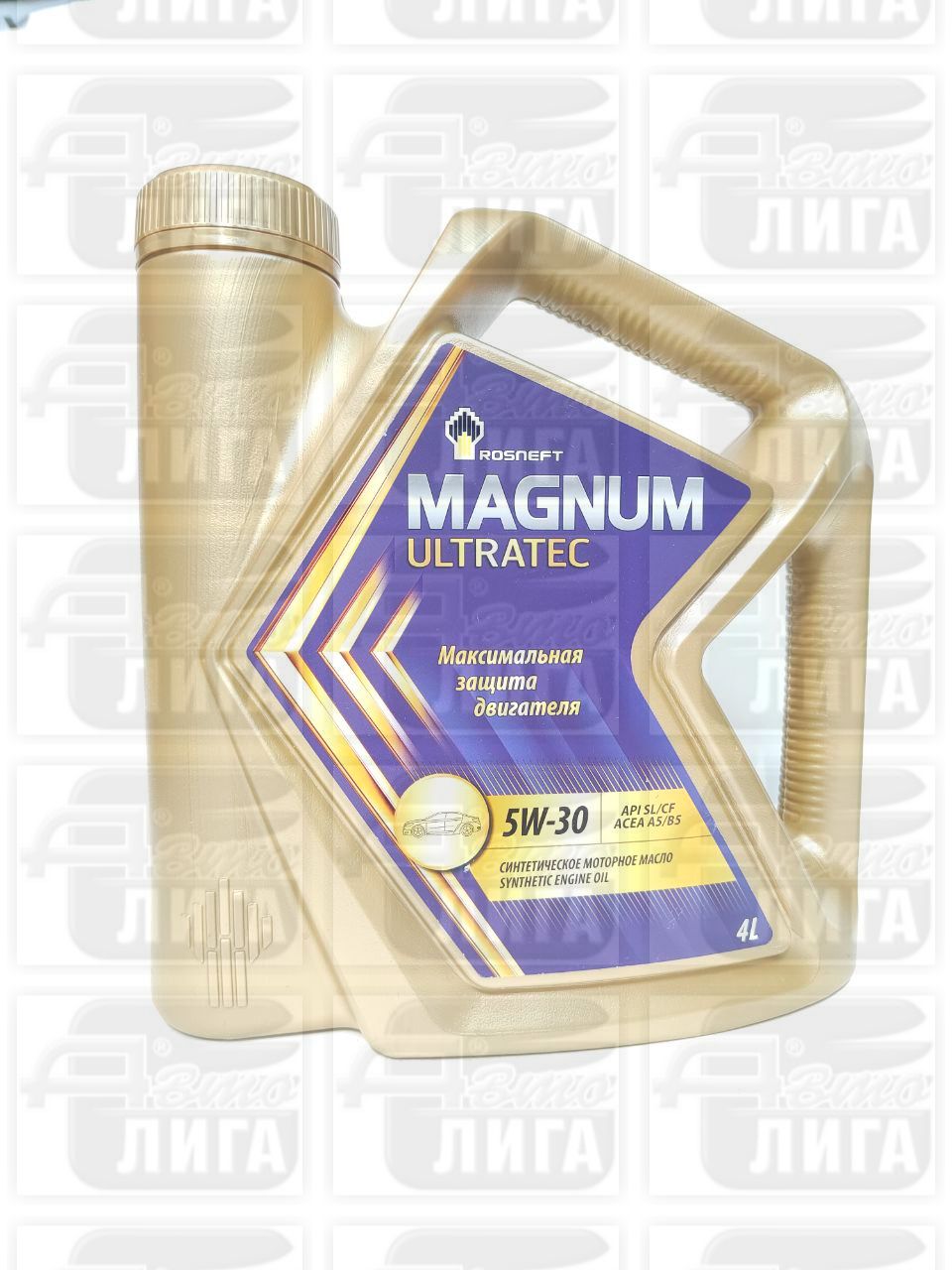 Масло моторное Rosneft Magnum Ultratec 5W-30 4л 40815342