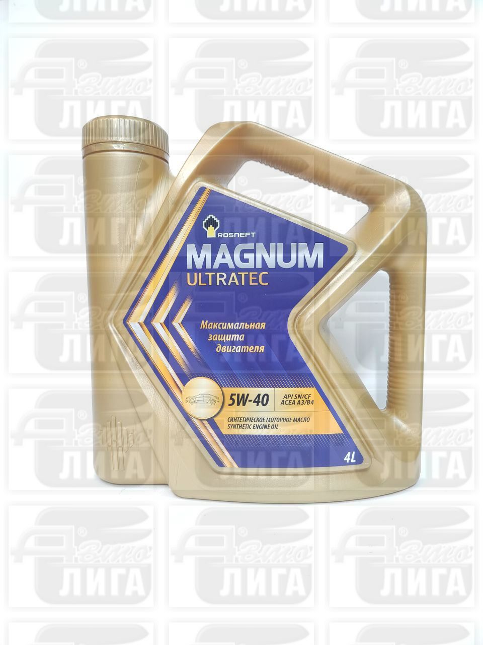 Масло моторное Rosneft Magnum Ultratec 5W-40 4л 40815442