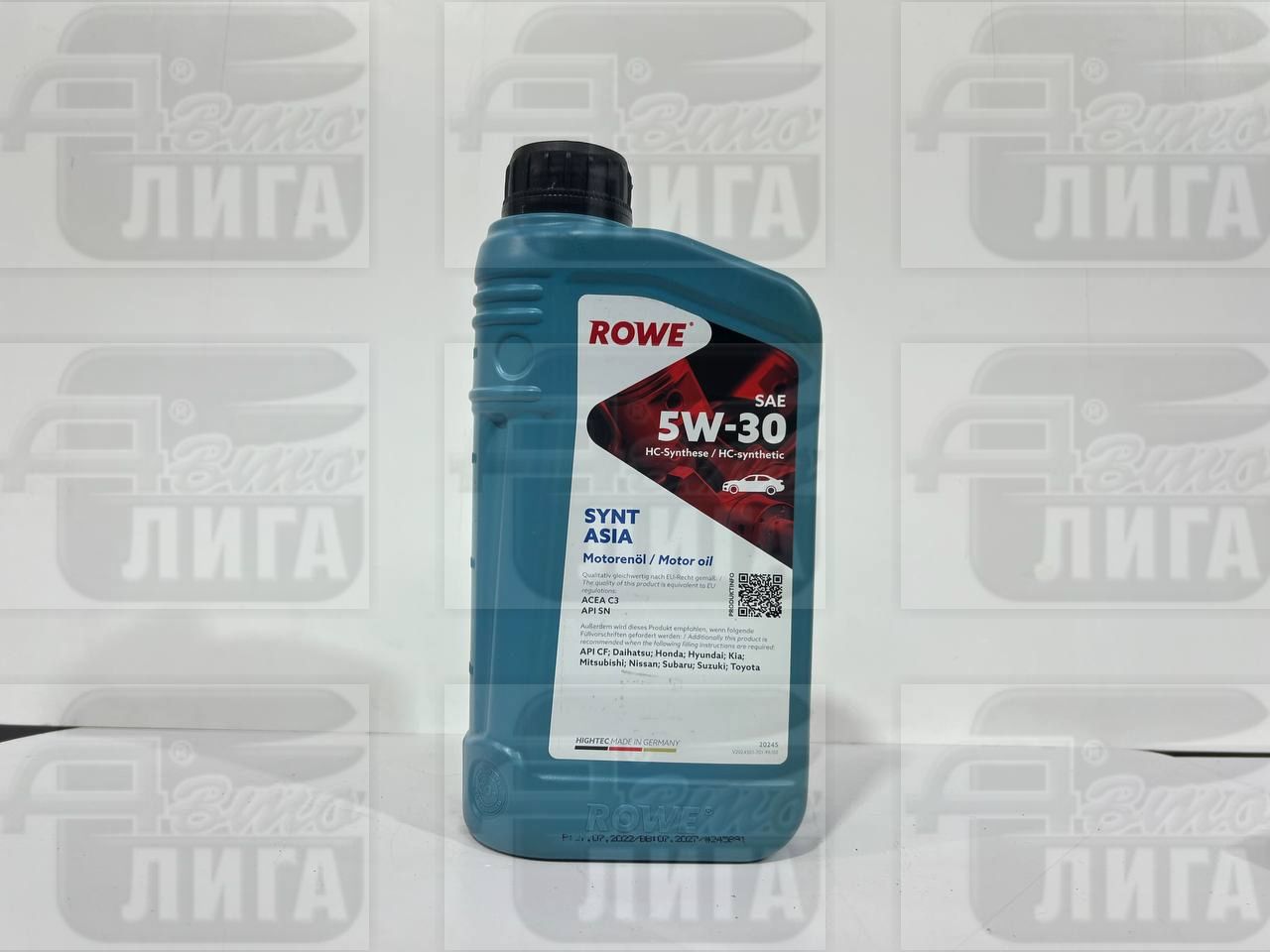 Масло моторное Rowe Hightec Synt Asia 5W-30 NEW 1л