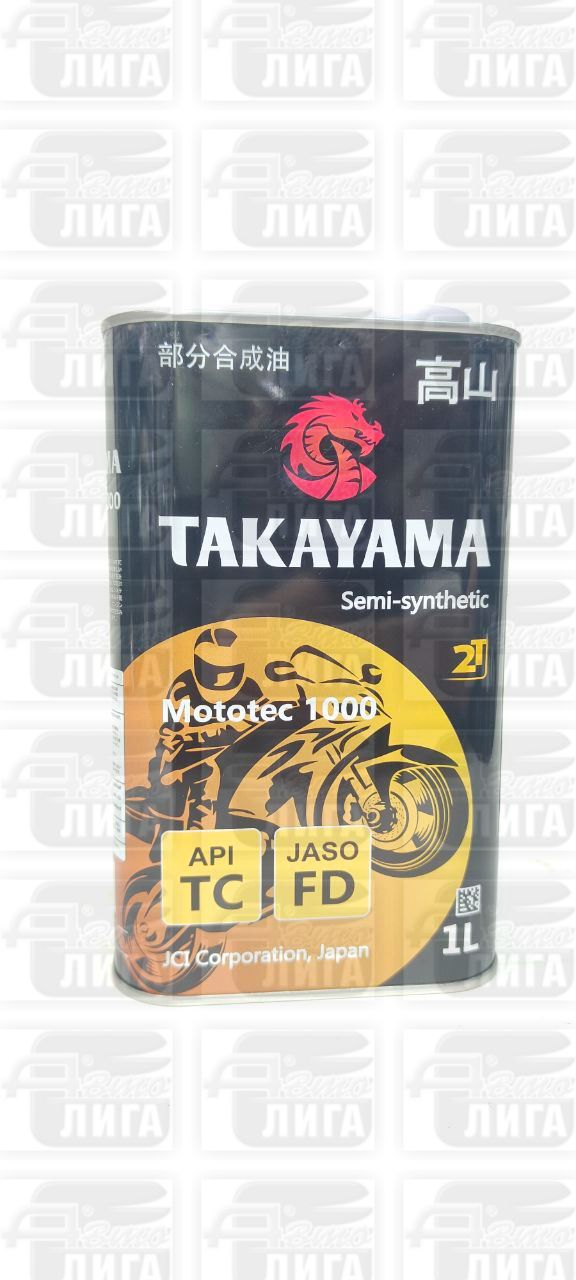 Масло моторное Takayama Mototec 1000 2T 1л.