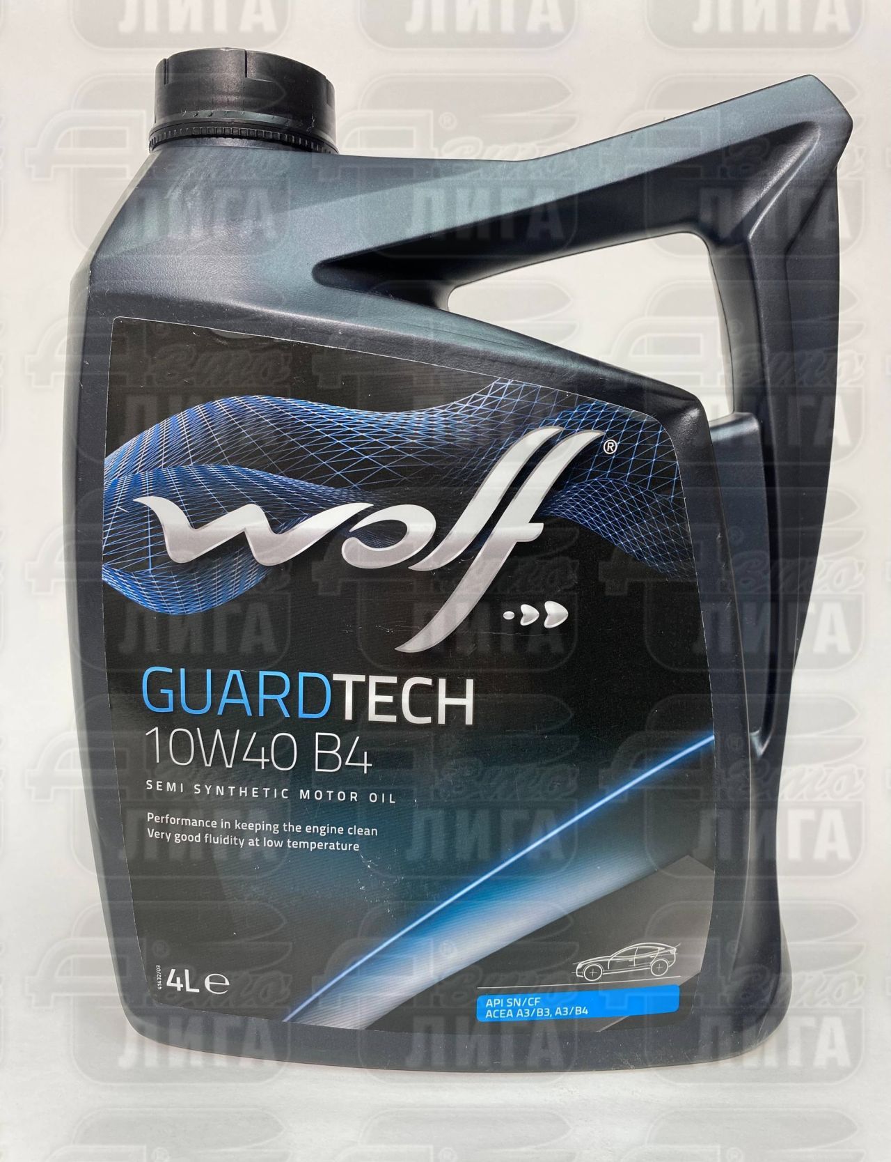 Масло моторное Wolf Guardtech B4 10W-40 4л 8303814