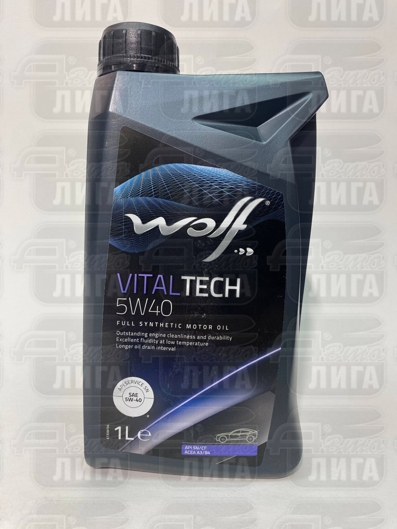 Масло моторное Wolf Vitaltech A3/B4 5W-40 1л 8311093