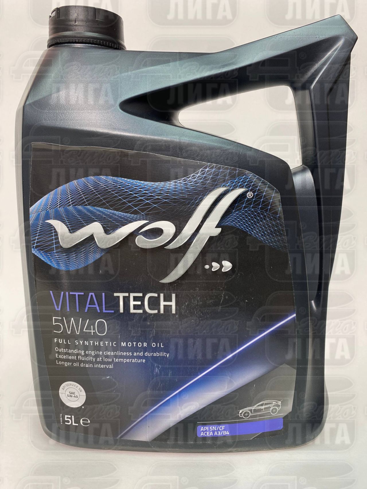 Масло моторное Wolf Vitaltech A3/B4 5W-40 5л