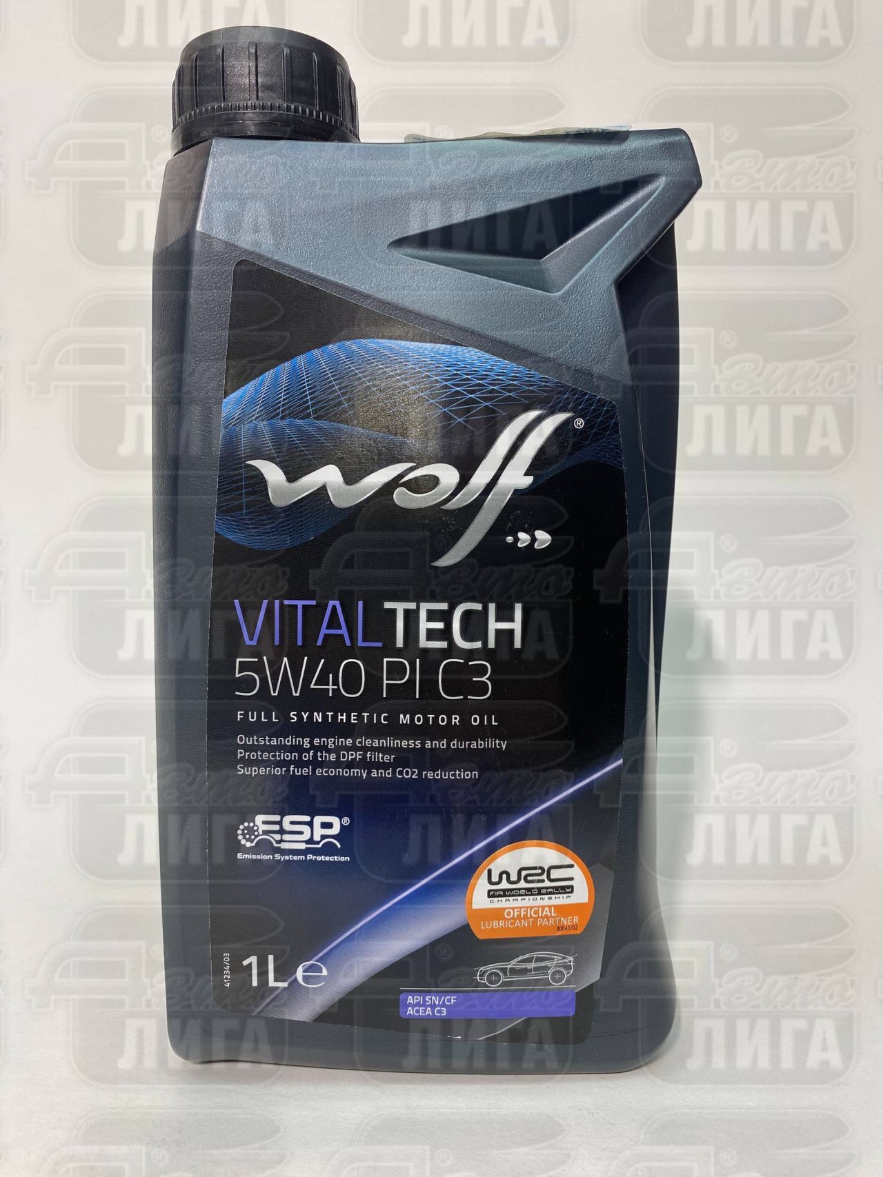 Масло моторное Wolf Vitaltech PI C3 5W-40 1л 8302817