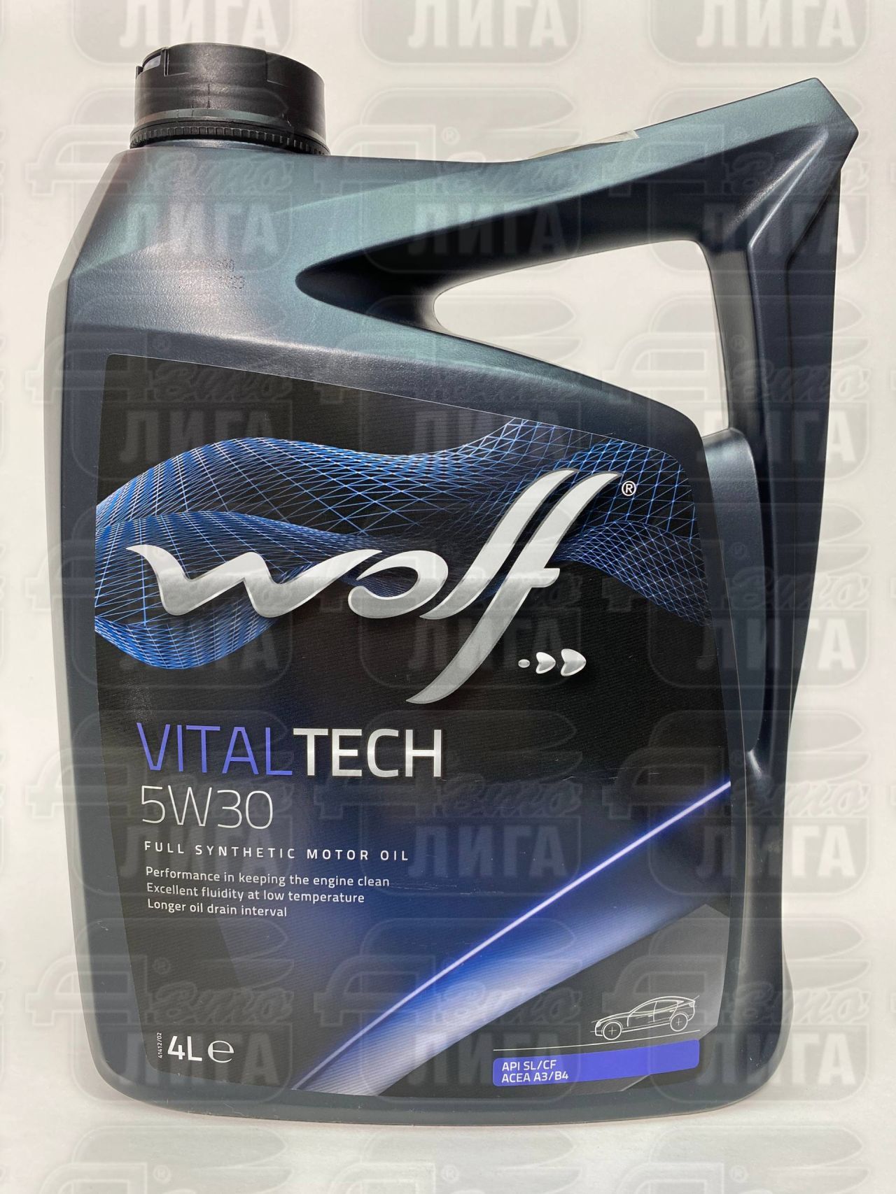 Масло моторное Wolf Vitaltech A3/B4 5W-30 4л 8309908