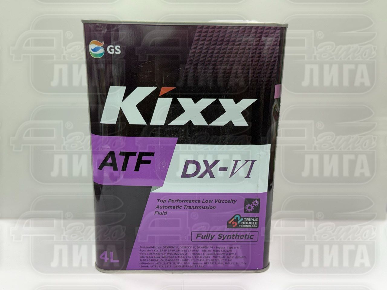 Масло трансмиссионное Kixx ATF DX-VI 4 литра