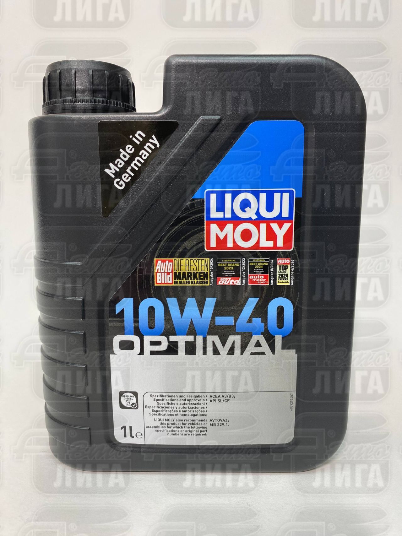 Масло моторное Liqui Moly Optimal 10W-40 1л. 3929