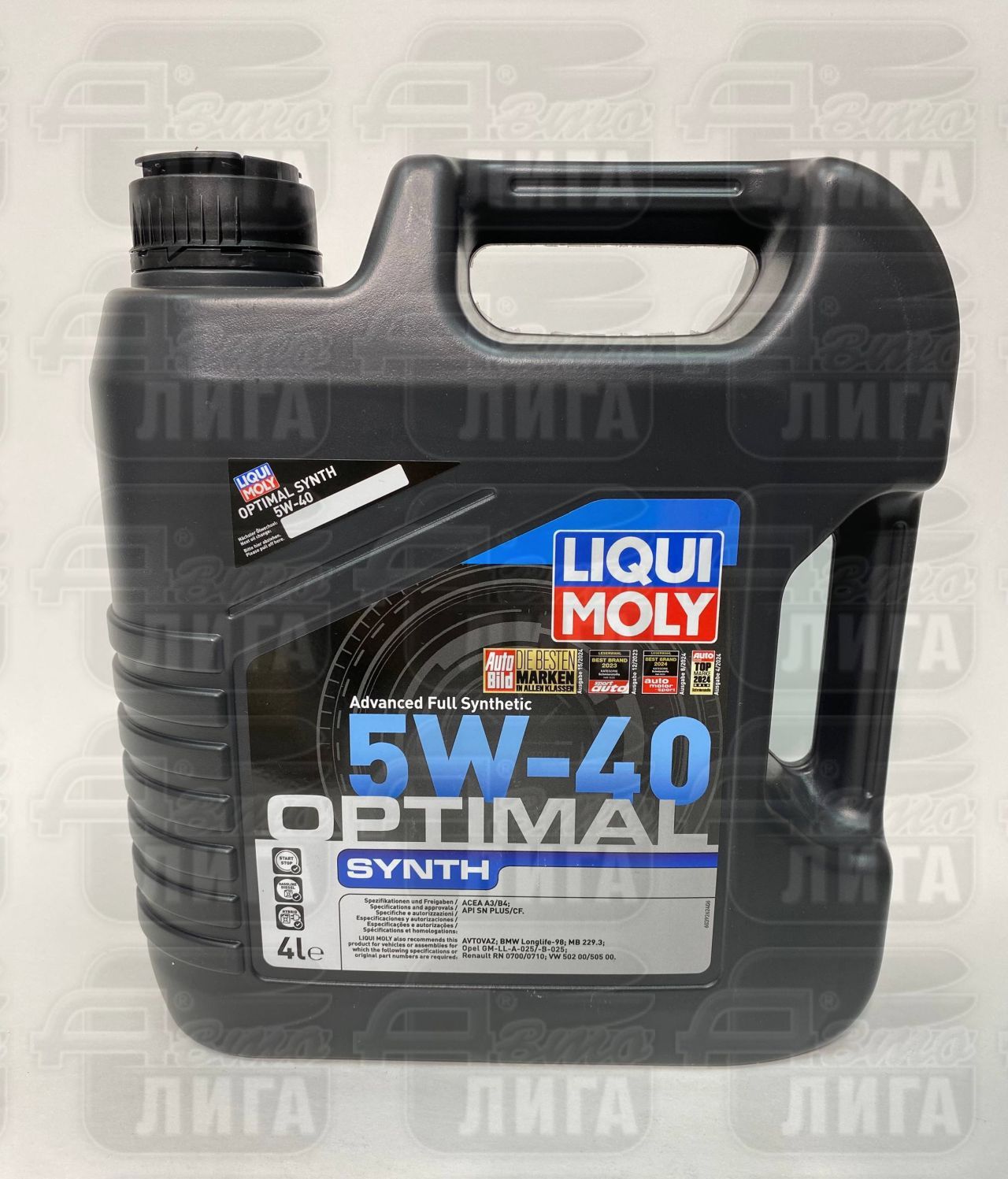 Масло моторное Liqui Moly Optimal HT Synth 5W-40 4л 3926