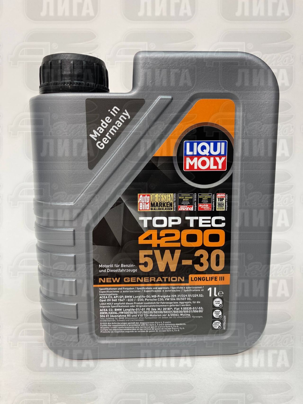 Масло моторное Liqui Moly Top Tec 4200 5W-30 1л 7660/3706