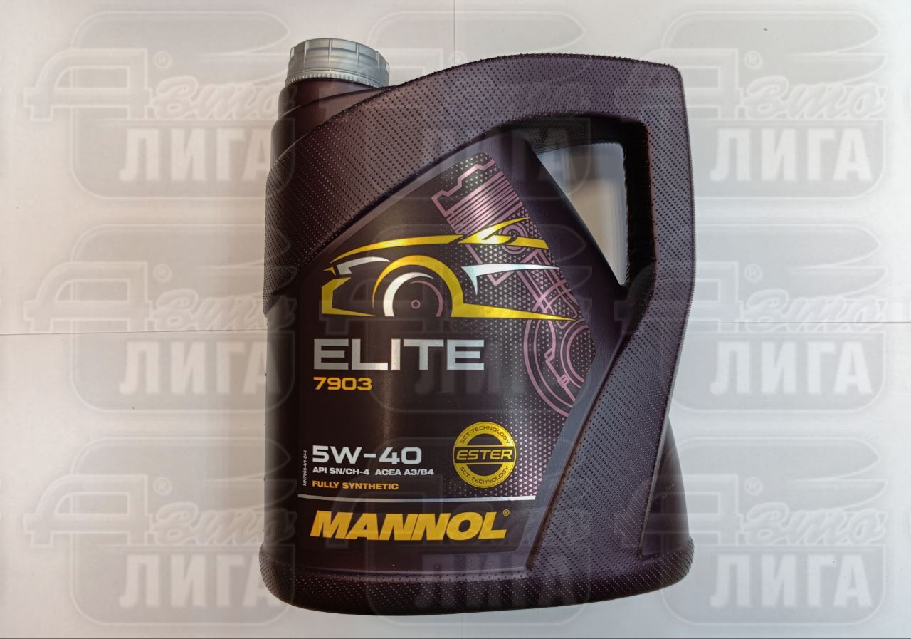 Масло моторное Mannol Elite 5W-40 4л MN7903-4