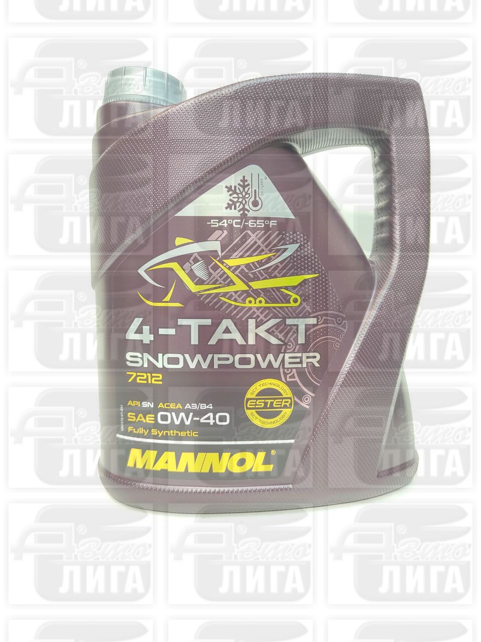 Масло моторное Motul Snowpower 4T 0W-40 4л.