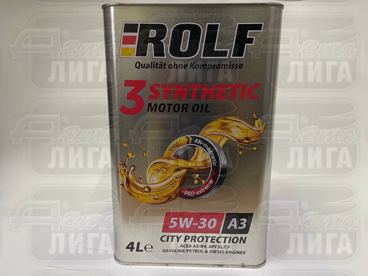 Масло моторное Rolf GT A3/B4 5W-30 1л 322619