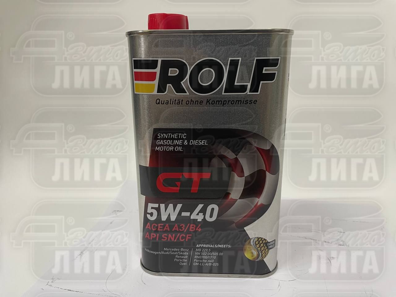 Масло моторное Rolf GT SN/CF 5W-40 1л 322234
