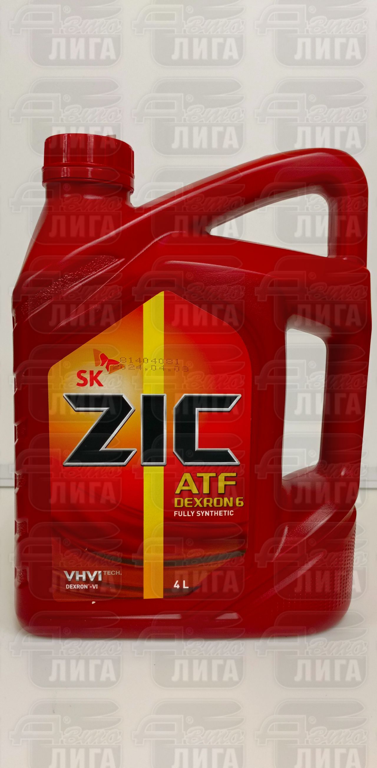 Масло трансмиссионное Zic ATF Dexron 6 4л