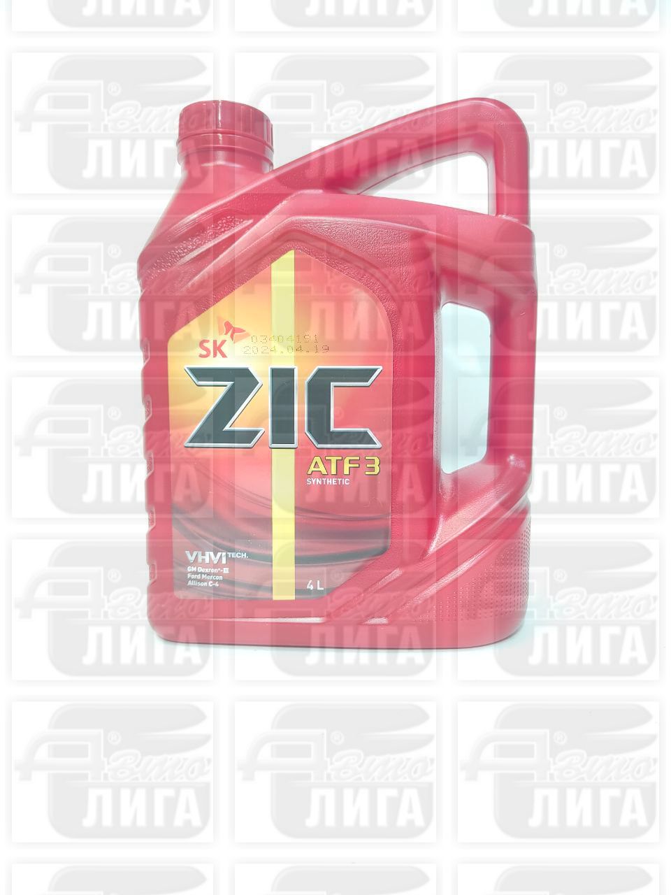 Масло трансмиссионное Zic ATF DIII 4л
