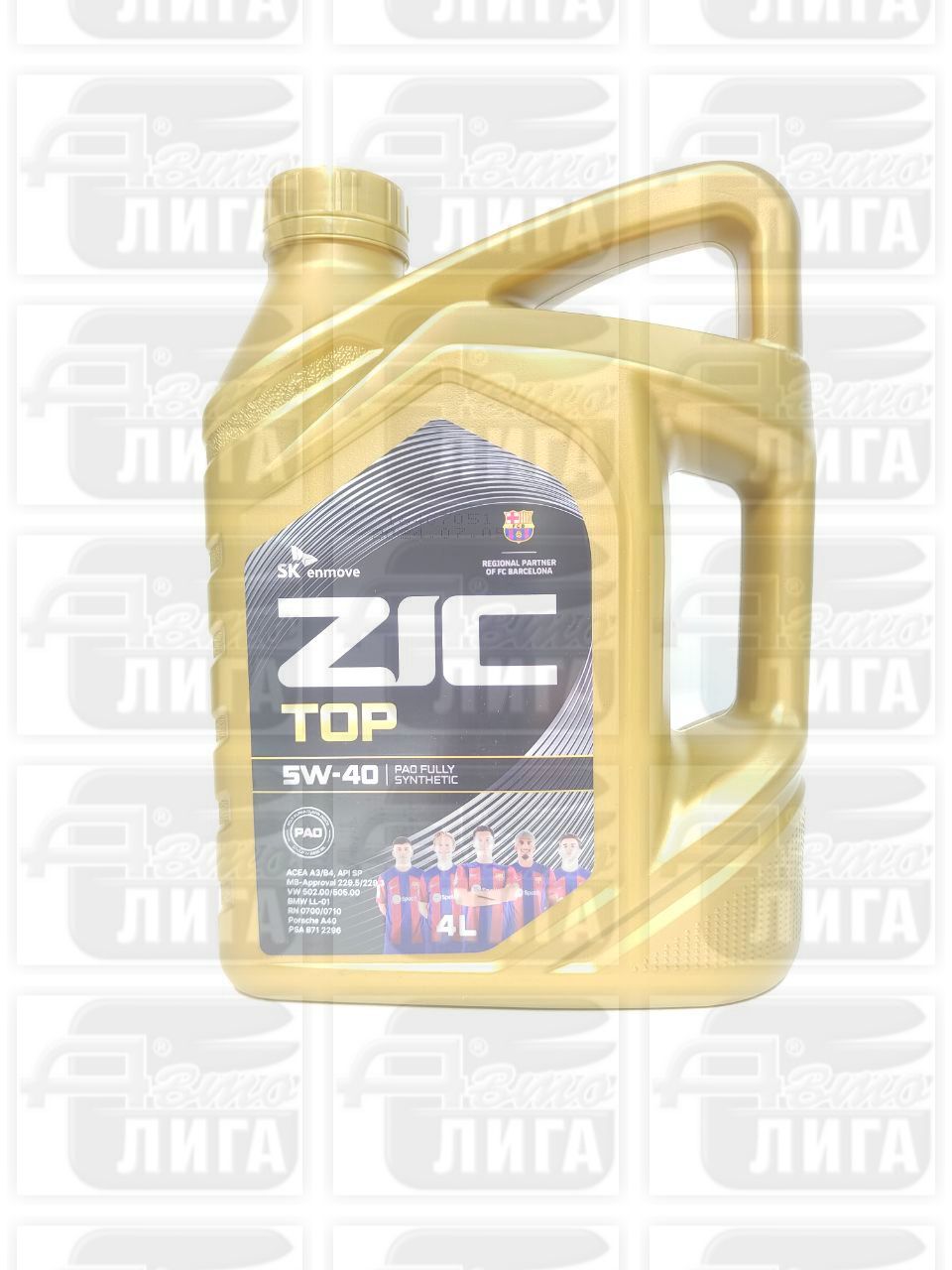 Масло моторное Zic TOP 5W-40 4л