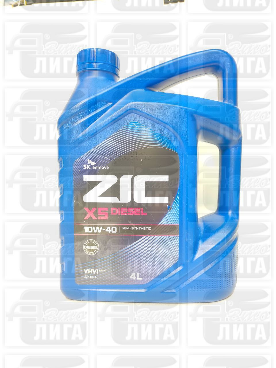 Масло моторное Zic X5 Diesel 10W-40 4л. 162671