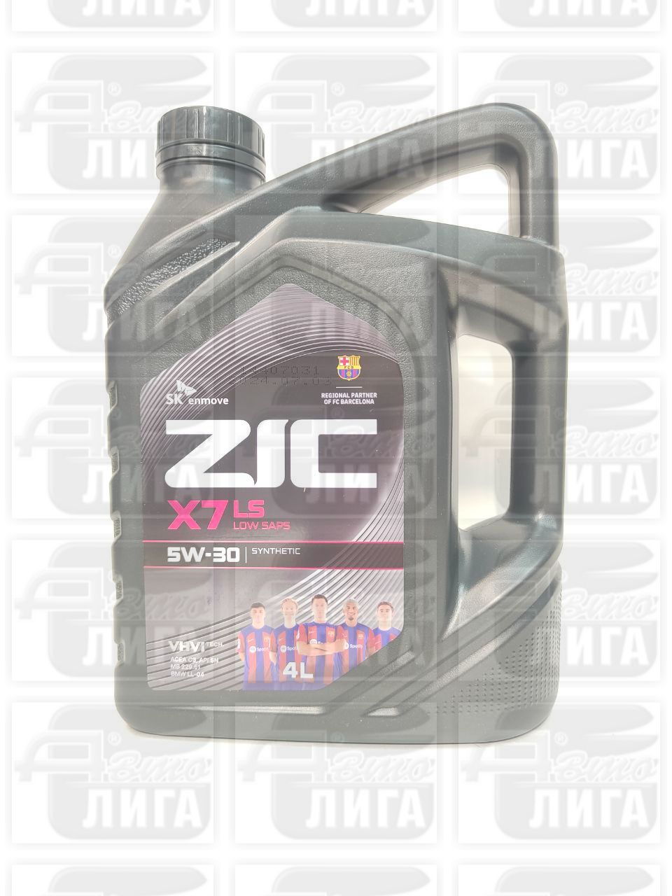 Масло моторное Zic X7 LS 5W-30 4л 162619