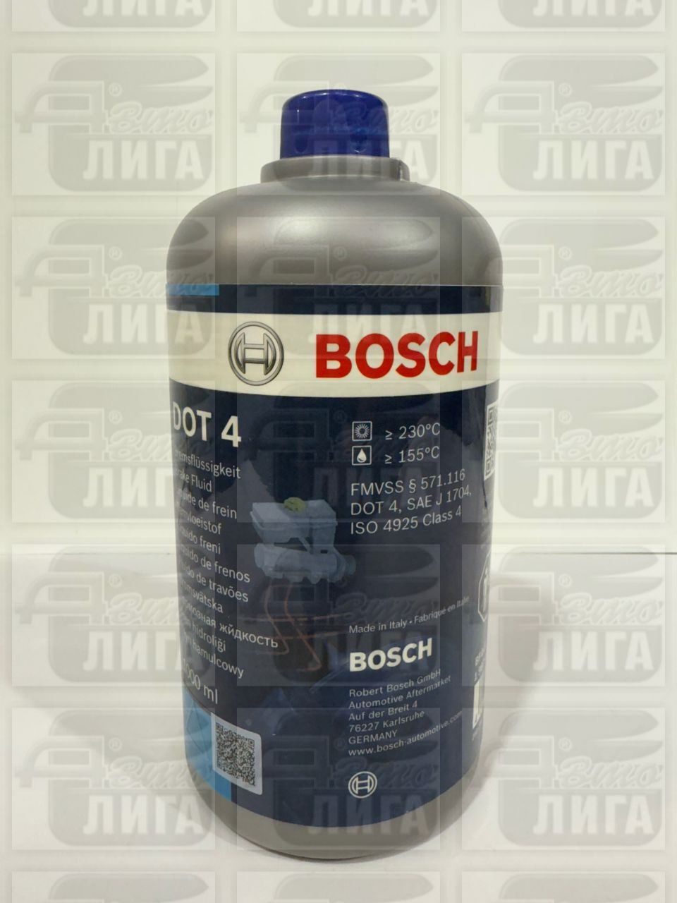 Жидкость тормозная DOT-4 BOSCH 1л