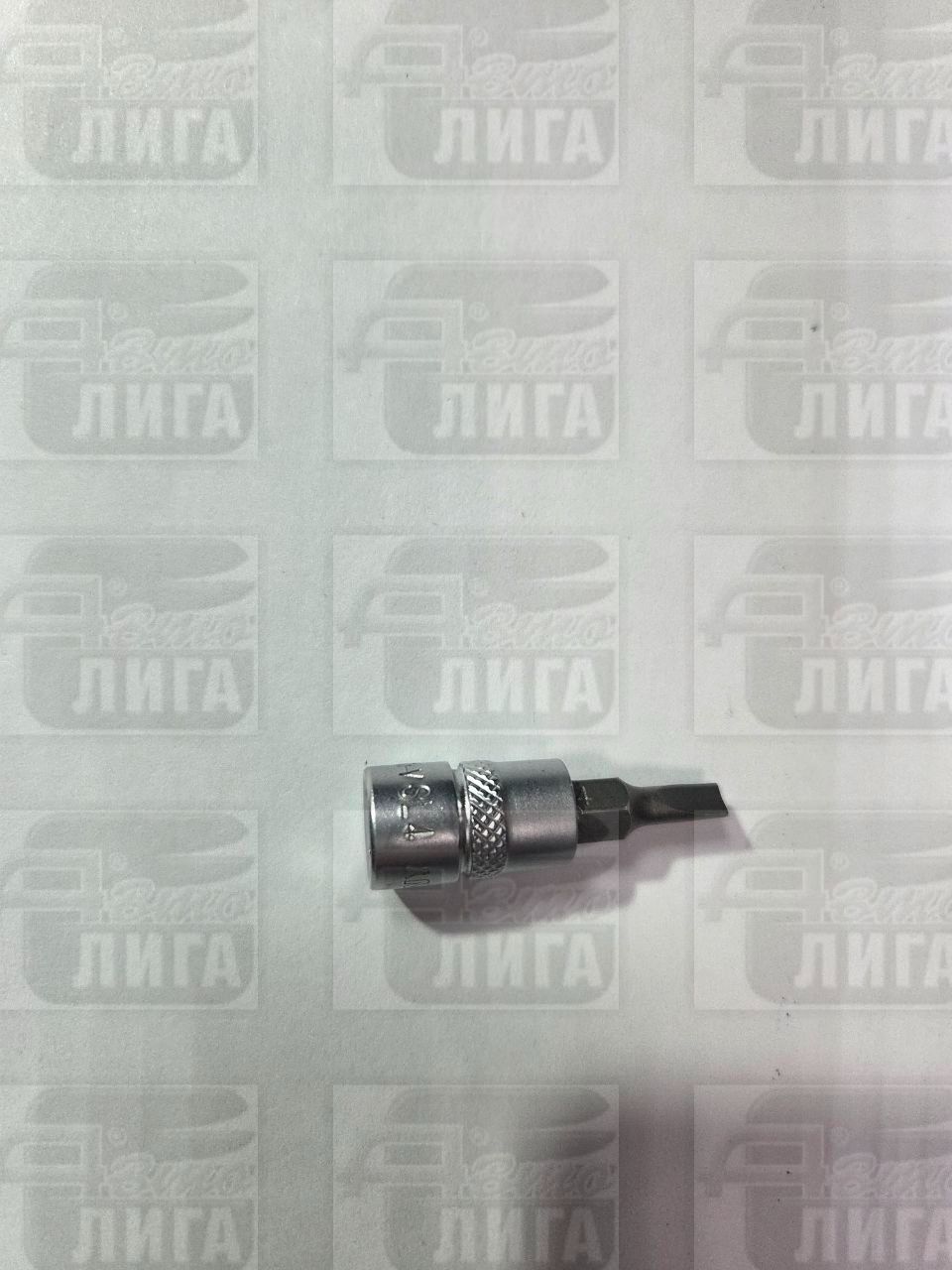 Головка бита шлиц 1/4 SL4 L=37мм маякавто 3233704