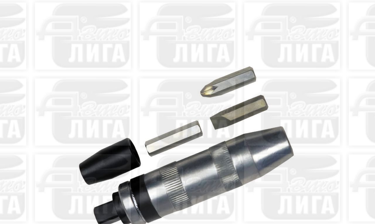 Отвертка СЕРВИС КЛЮЧ ударная + 3 насадок 71570