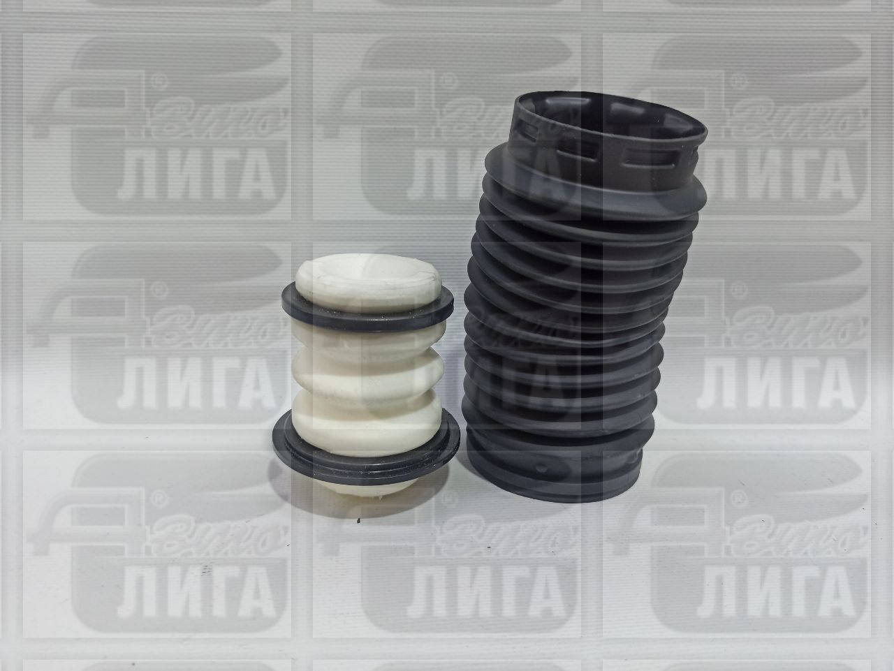 Буфер хода сжатия передней подвески с защитным кожухом в сборе ВАЗ Веста ЕС. Кожух+отбойник передний Lada Vesta.