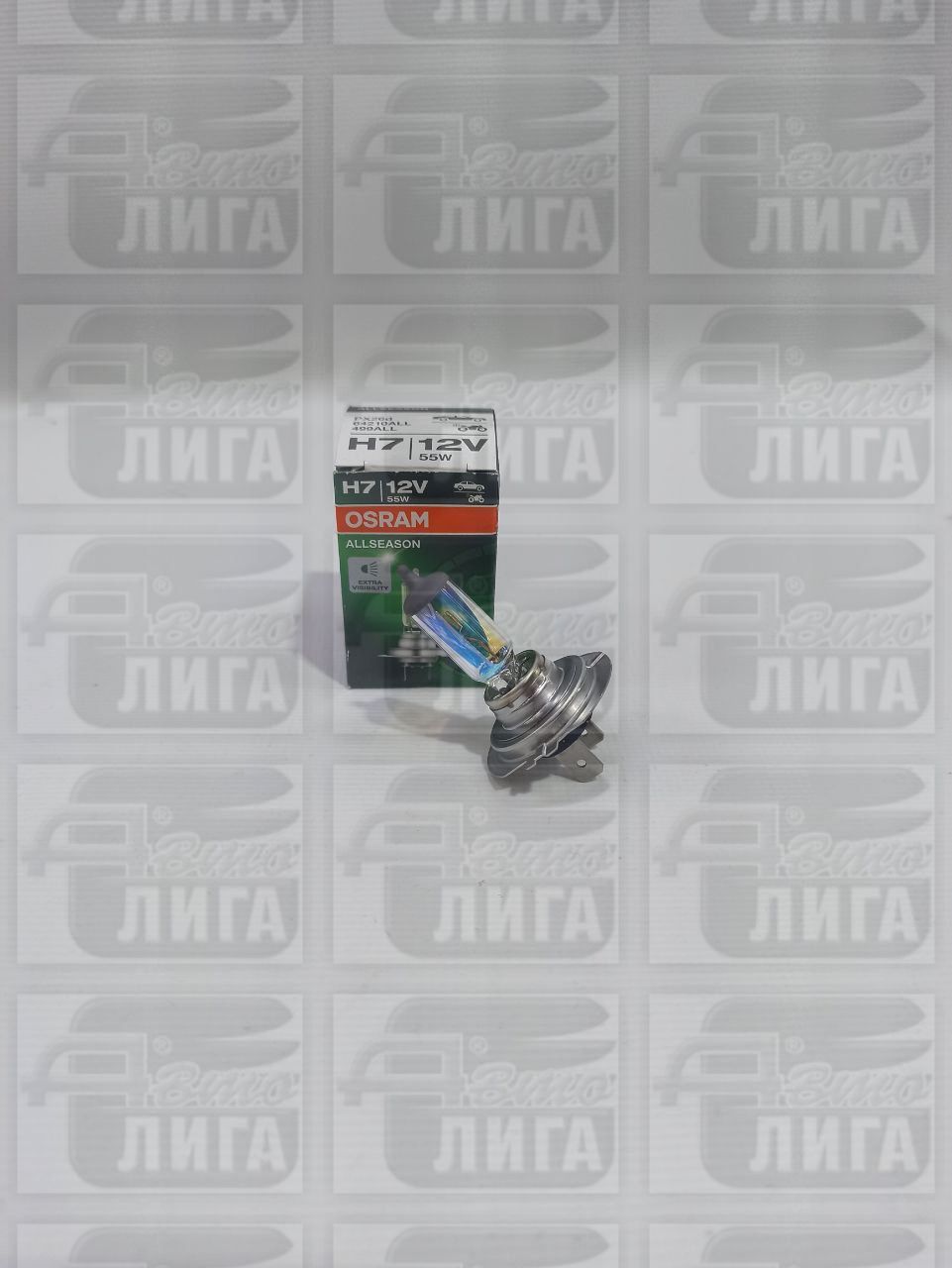 Лампа H7 55 Вт "OSRAM" ALLSEASON OFFROAD Германия.