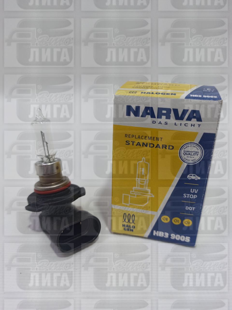 лампа HB3 60W NARVA