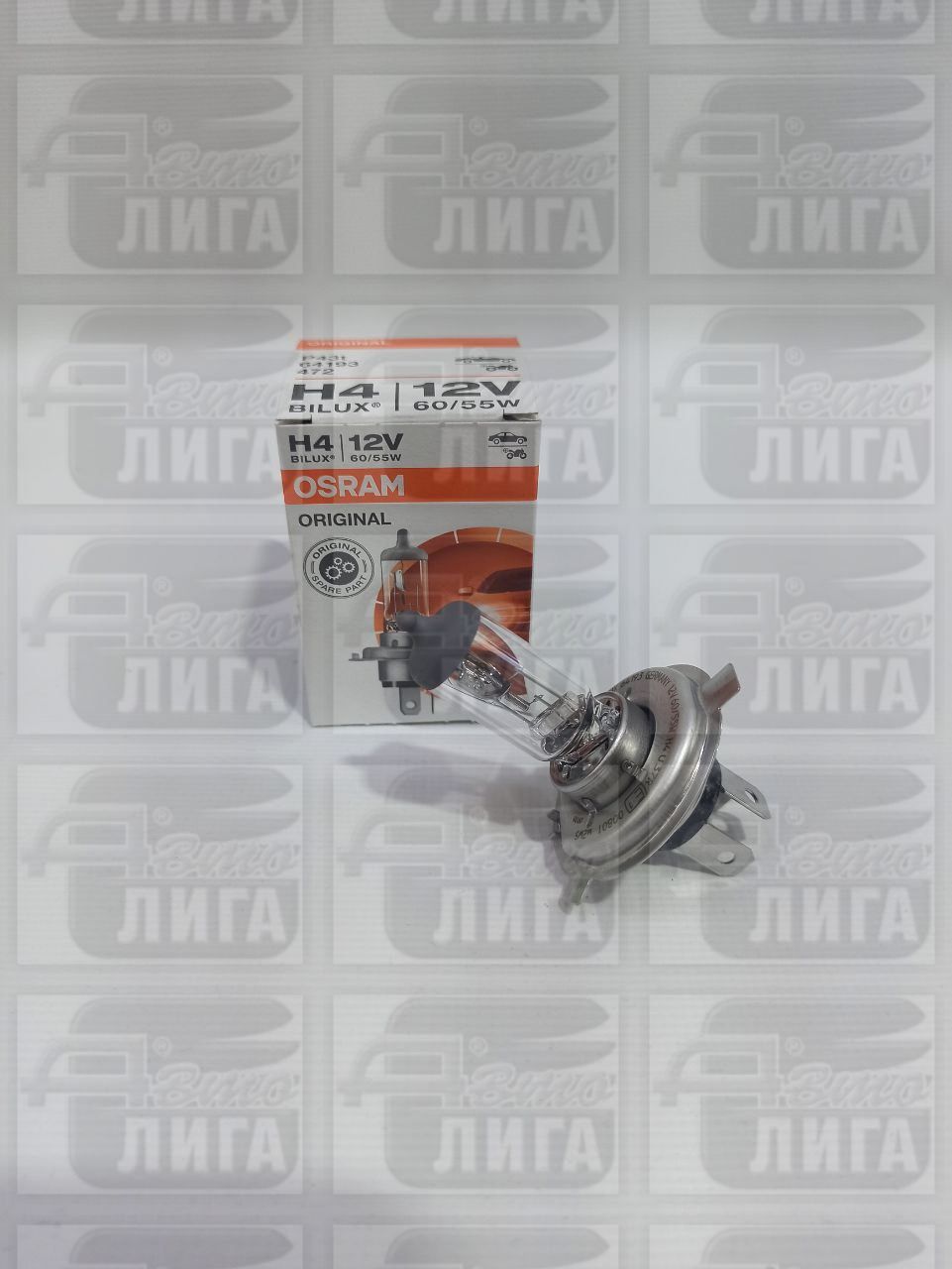 Лампа H4 60/55w "OSRAM" Original Германия.
