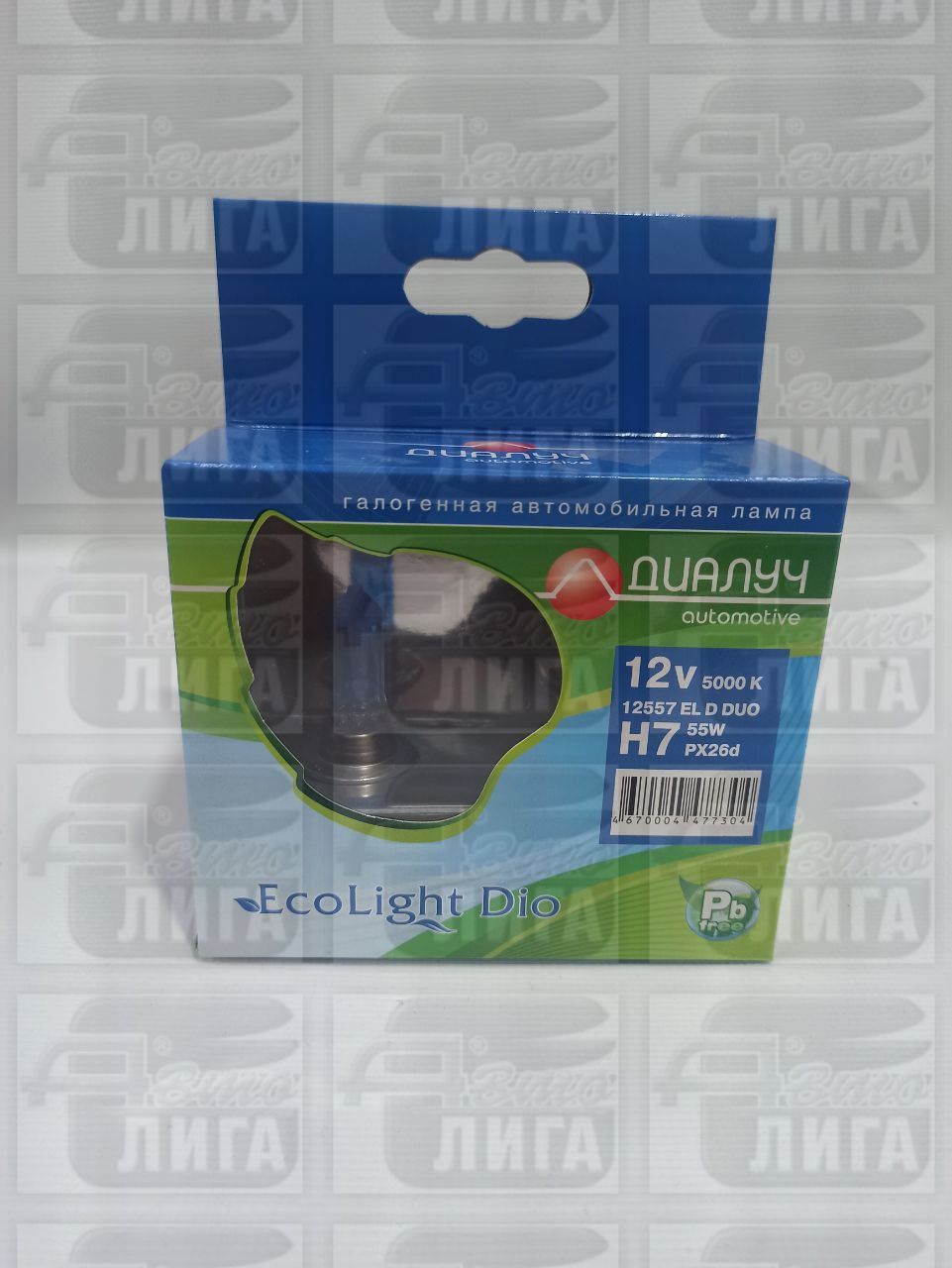 лампы H7 55w Eco Blue Диалуч