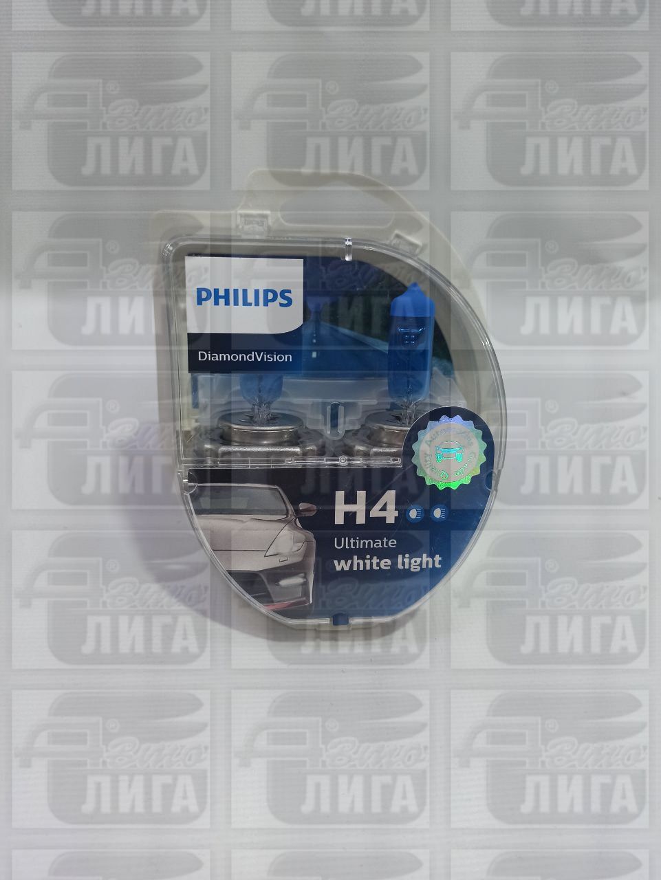 лампы H4 60/55(43)PHILIPS 5000K