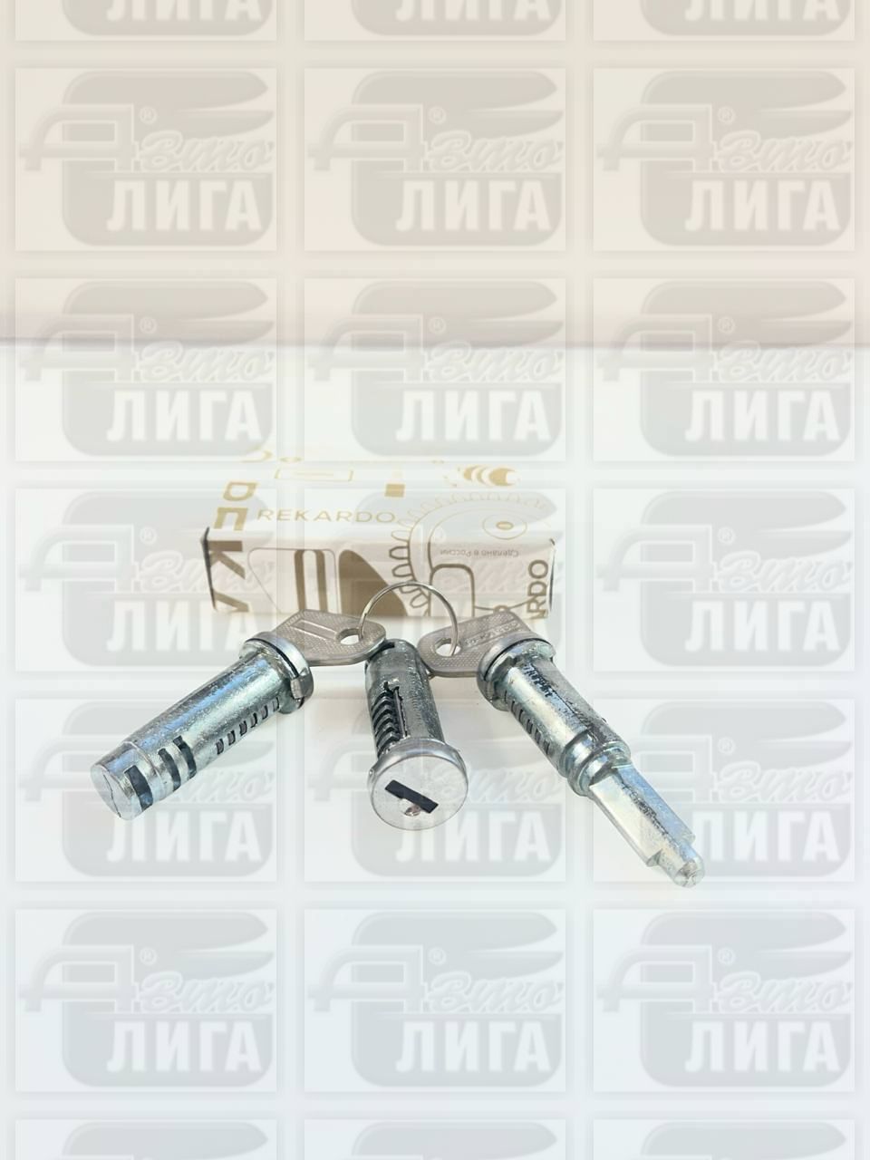 Комплект цилиндров замков "Рекардо" ВАЗ 2106