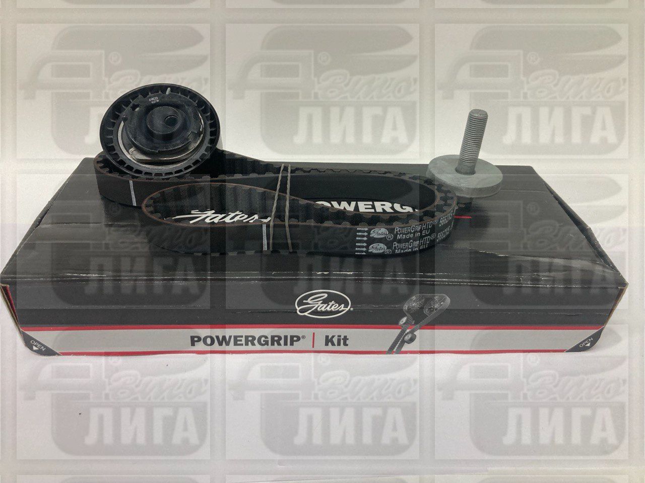 Ремень ГРМ ВАЗ 8V K7M Ларгус комплект. Набор ремень ГРМ + ролики ВАЗ "Ларгус" 8-ми клап.К7М "GATES".