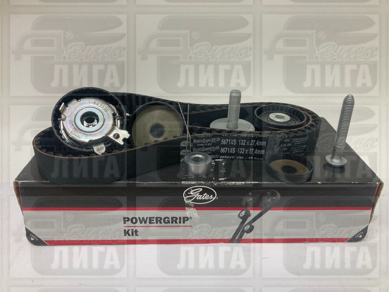 Ремень ГРМ ВАЗ 16V K4M Ларгус комплект. Набор ремень ГРМ + ролики ВАЗ "Ларгус" 16-ти клап.К4М "GATES".